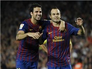 Bóng đá anh, ngoại hạng anh, lịch thi đấu euro 2012, Barcelona đè bẹp Villarreal